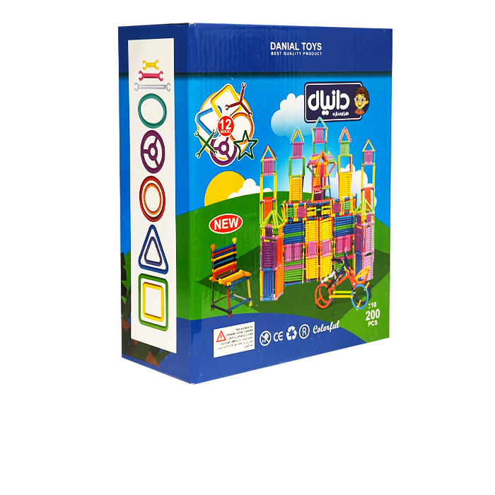 میله_هزار_سازه_200قطعه میله هزار سازه 200 عددی - Image 1